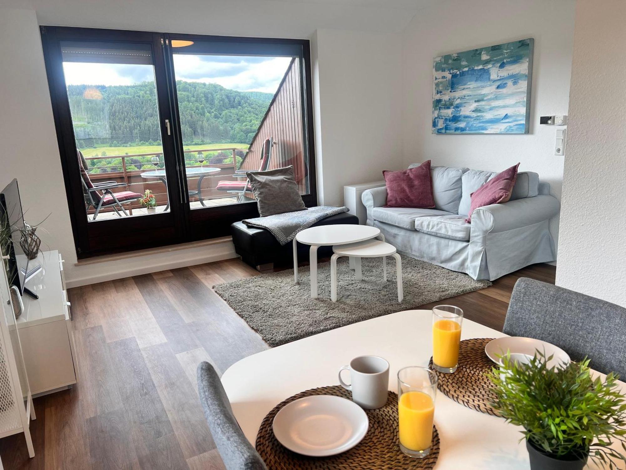 Gemuetliche 3-Zimmer-Wohnung Mit Panoramablick Und Kostenlosem Ueberdachten Parkplatz Winterberg Ngoại thất bức ảnh